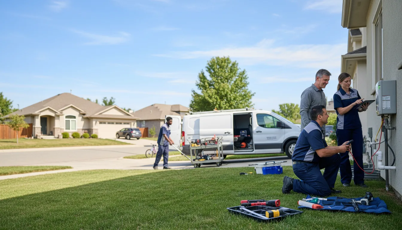 Tankless water heater service in Harrell, AR